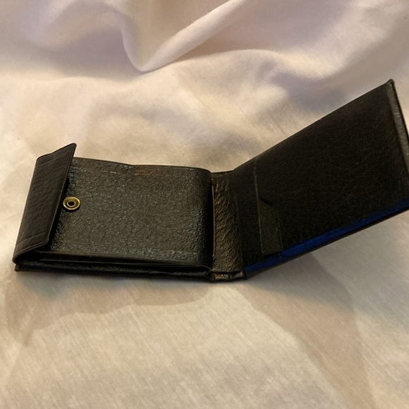 NWOT Black Paloma Cowhide Bifold Men’s Wallet - Picture 3 of 5